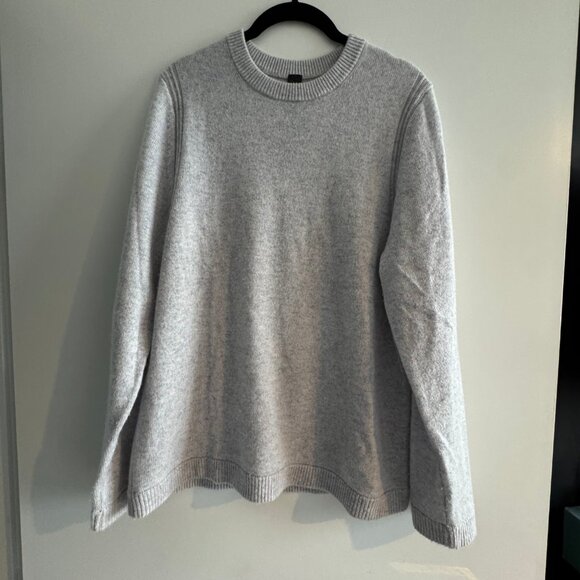 lululemon New Venture Cashmere Crewneck Sweater Mens Size Small - Picture 3 of 4